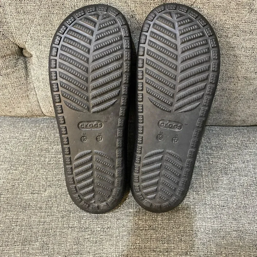 CROCS Classic Black Slide Sandals